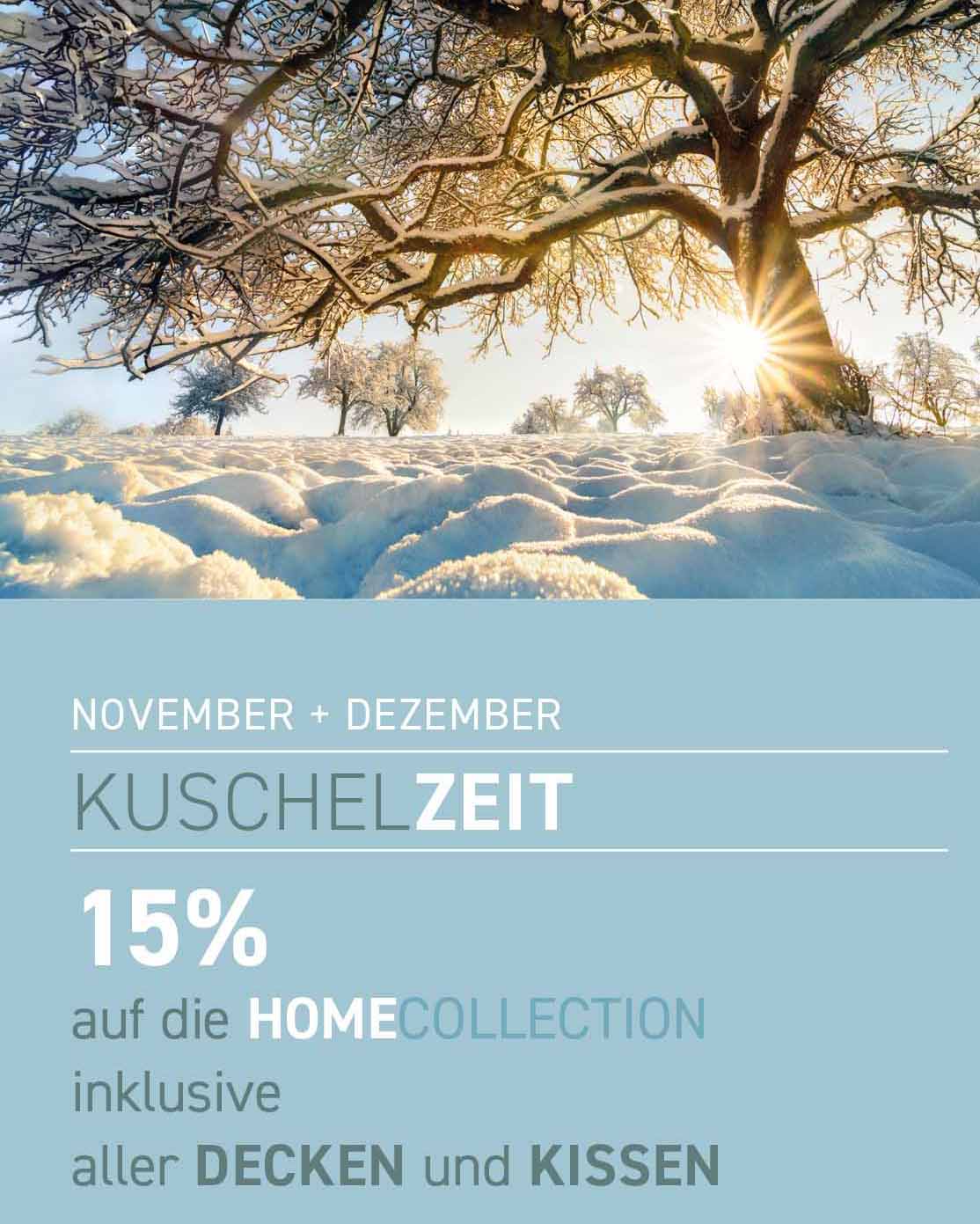 Dormiente Winter-Aktion November und Dezember 2024